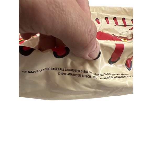 Budweiser Anheuser Busch MLB Baseball Inflatable ball 1998 - Picture 11 of 11